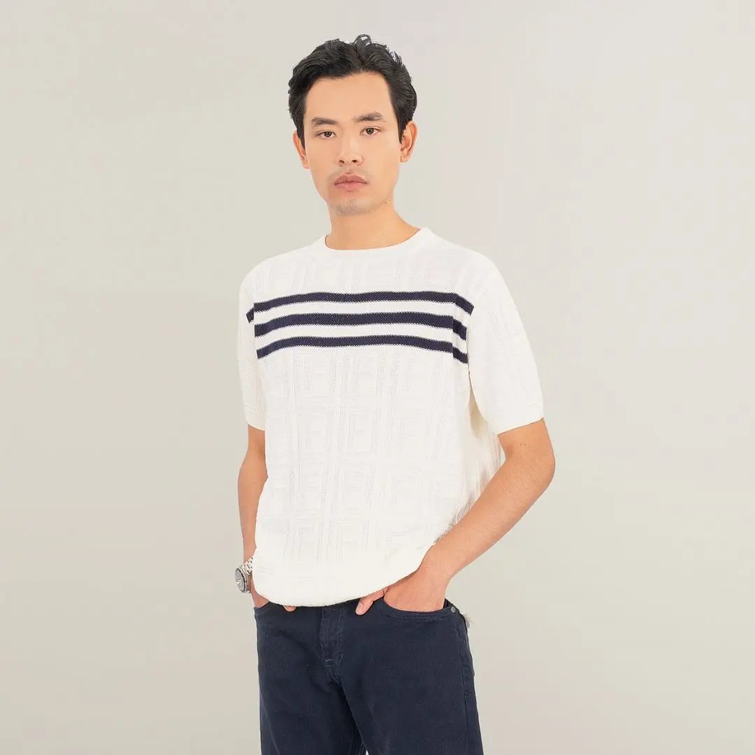 Crewneck Tejida - Navale - Figo