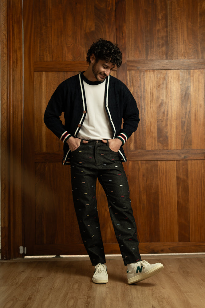 Black Jeans Carrot fit