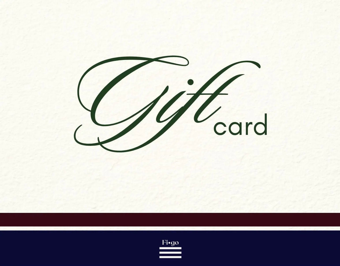 Gift card - Tarjeta de regalo ¡Ma che FIGO! - Figo