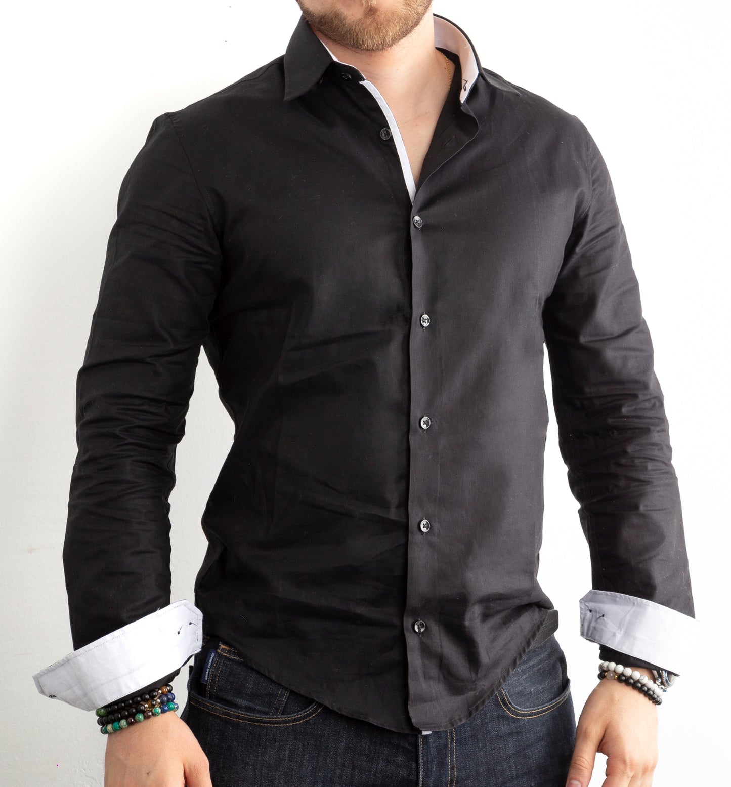 Black Berlin Shirt by Brigada