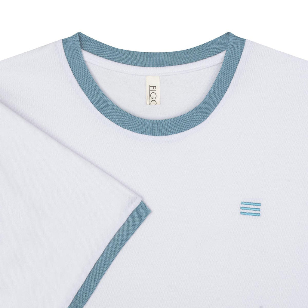 Camiseta - Bianca Collo Marino