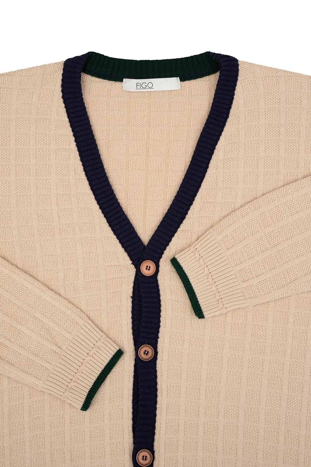 Cardigan Camel - Figo