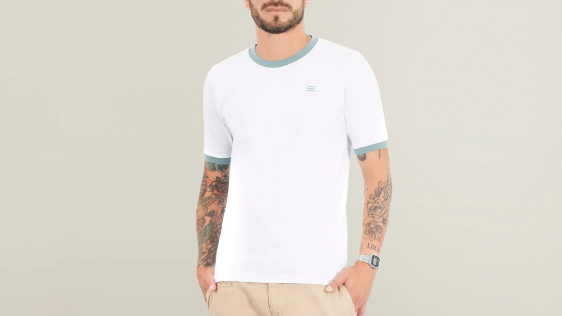 La evolución de la camiseta blanca: De básico a símbolo de clase - Figo