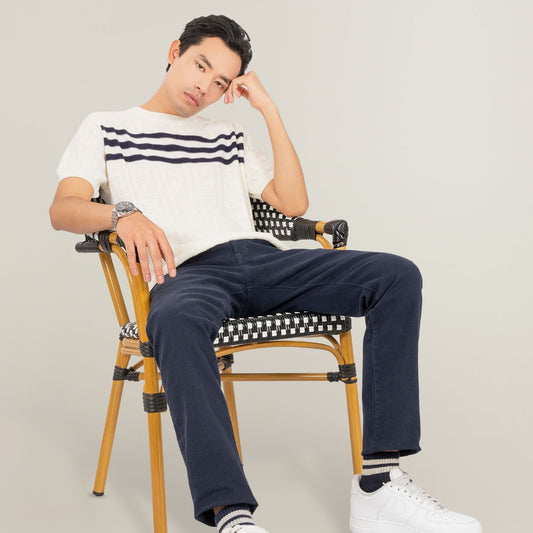 Crewneck Tejida - Navale
