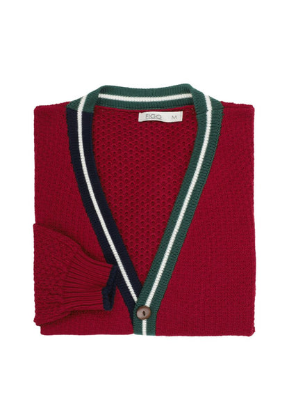 Cardigan Rosso