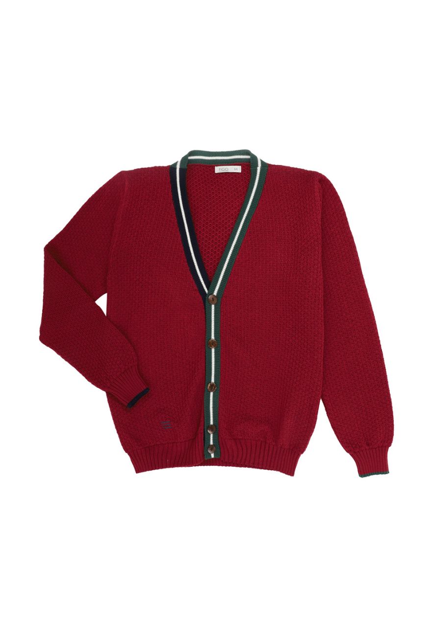 Cardigan Rosso