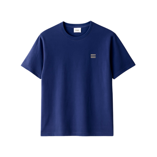 Camiseta básica Blu Giallo