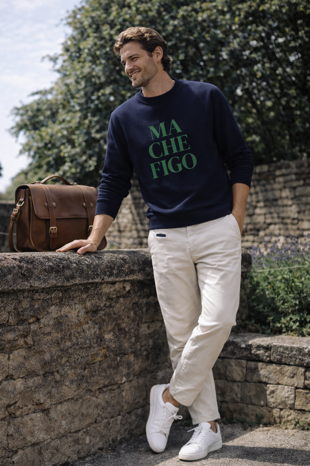 NUOVO - Pantalón prepster classic fit elástico - Beige