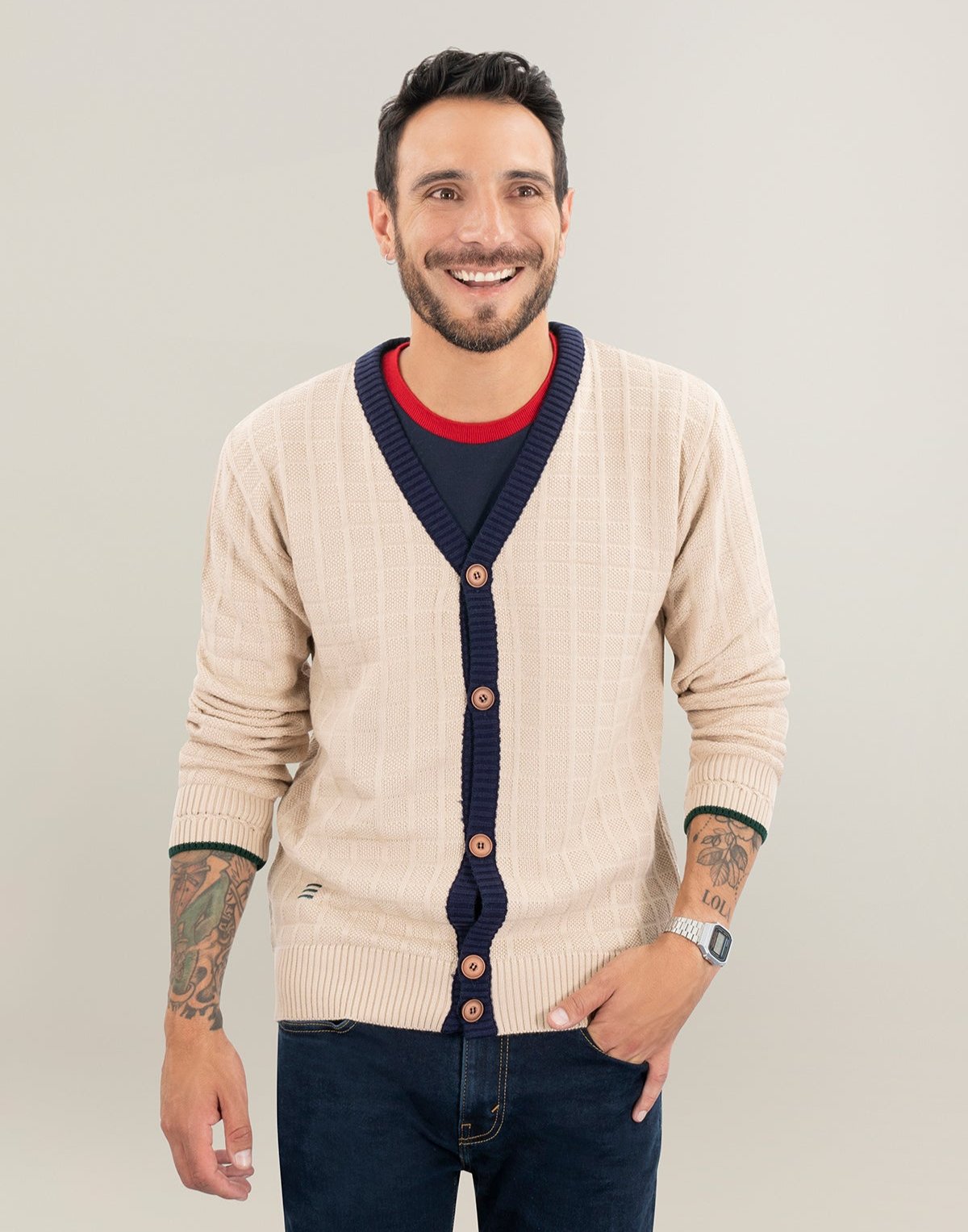 Cardigan Camel