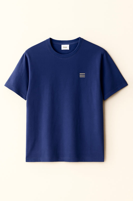 Camiseta básica Blu Giallo