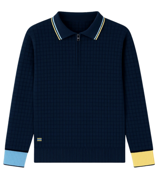 NUOVA Polo Long Sleeves Tejida - Riviera